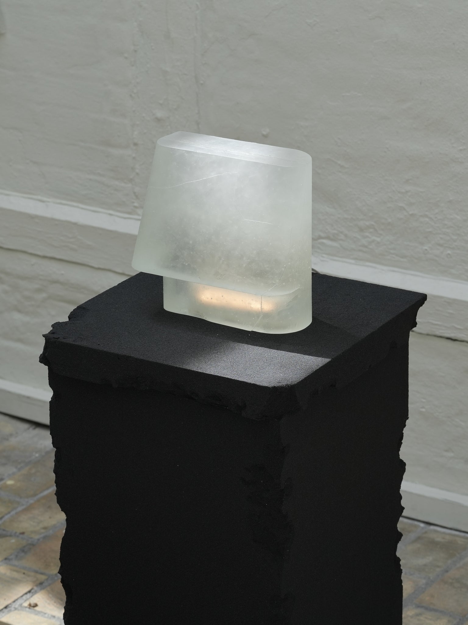 GLASS LIGHT SCULPTURE "PROTOTYPE"