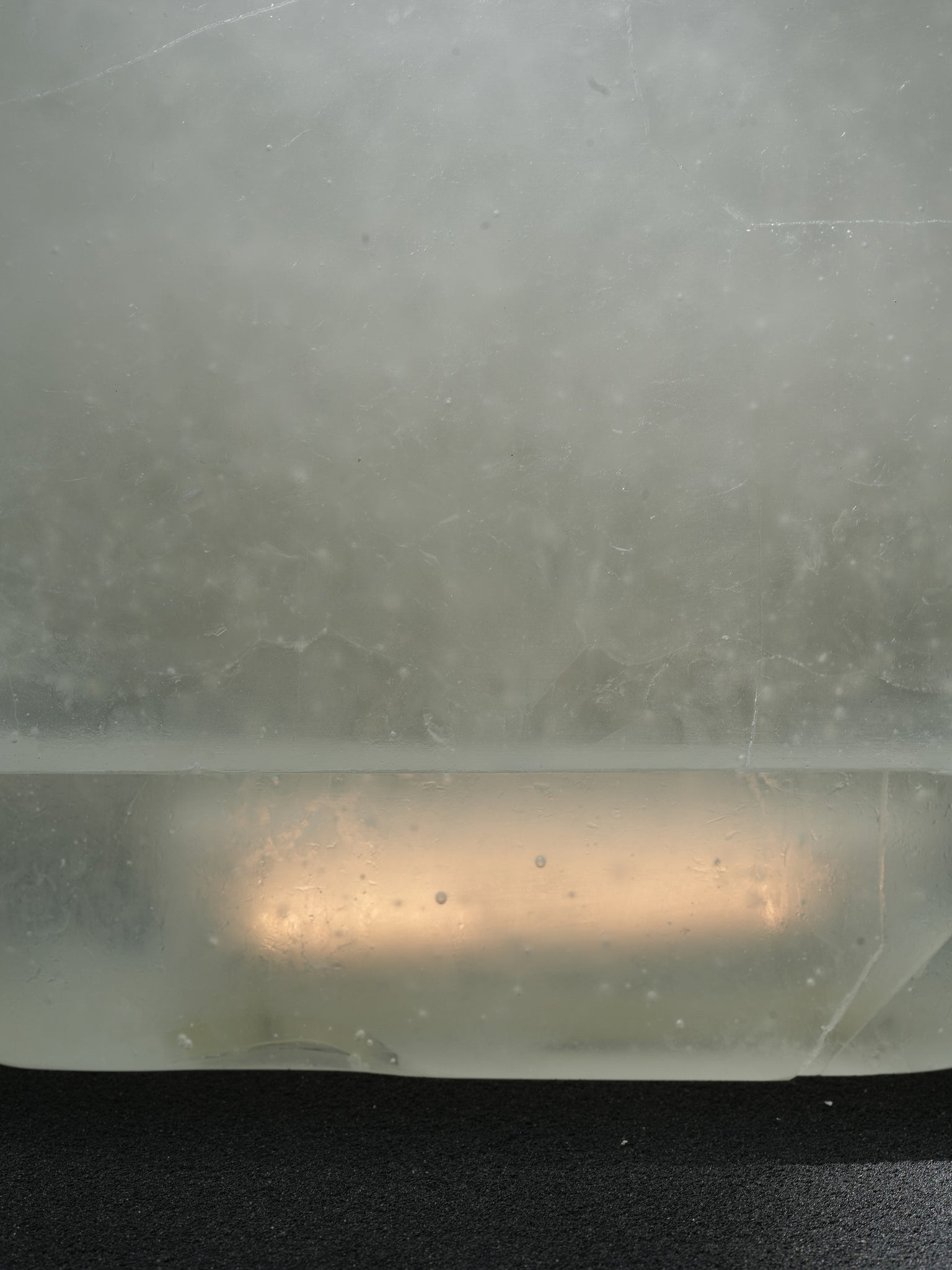 GLASS LIGHT SCULPTURE "PROTOTYPE"