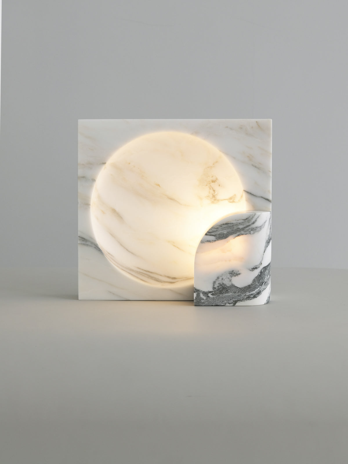 Block Sconce - Calacatta