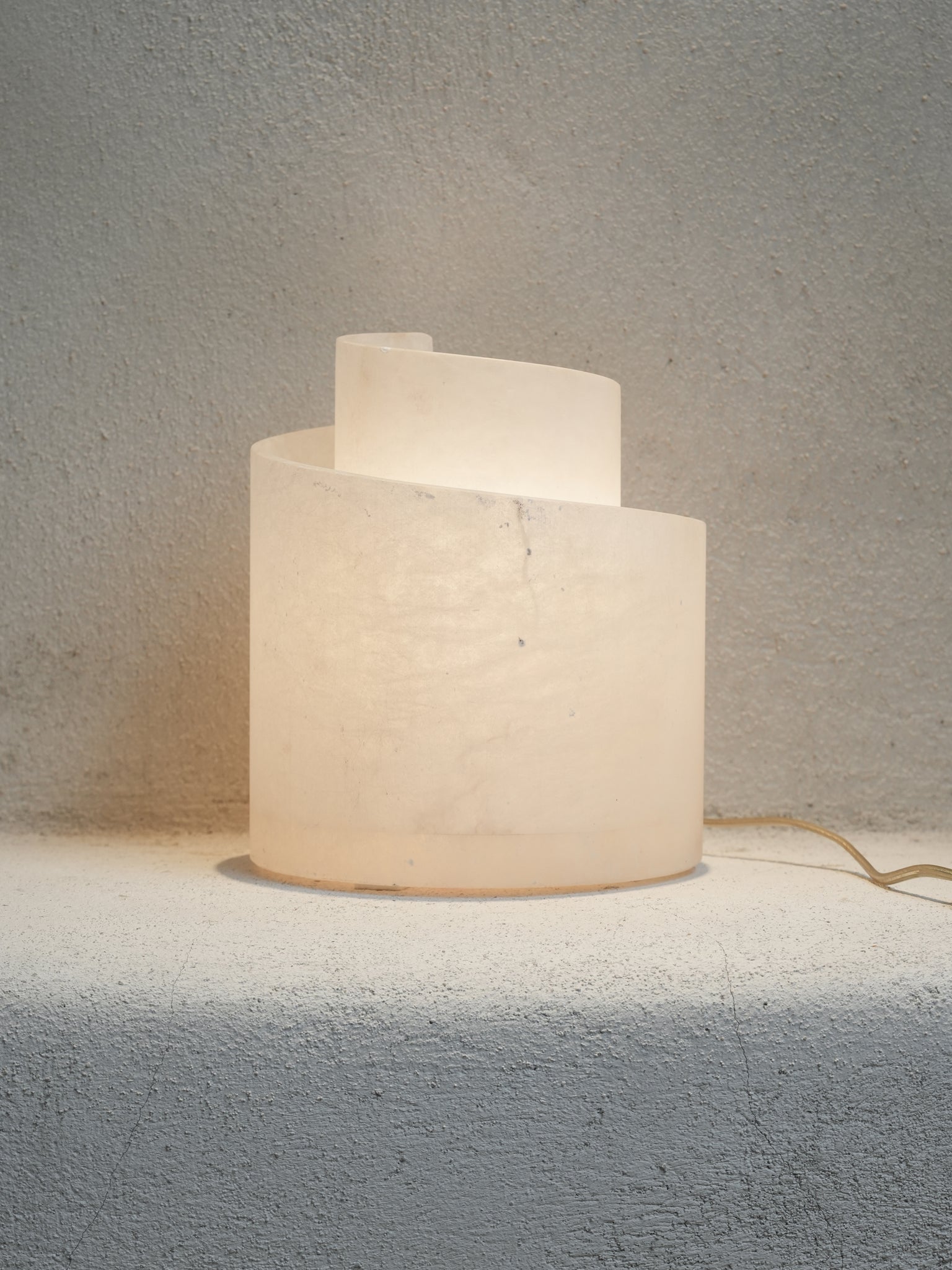 Vintage Alabaster Table Lamp