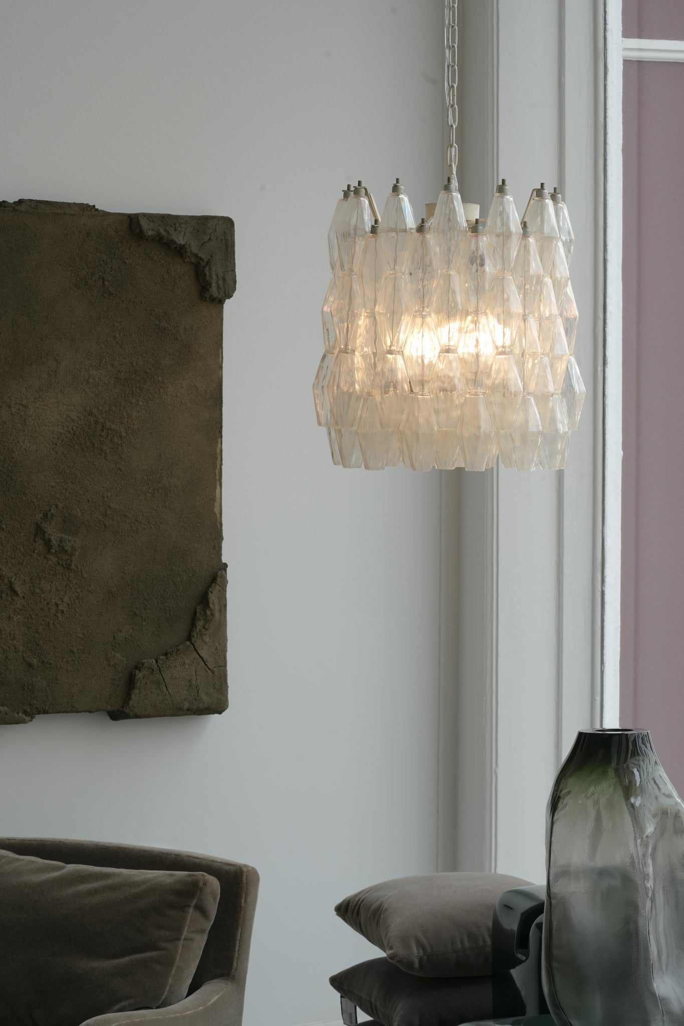 Venini, Carlo Scarpa Chandelier 1960s