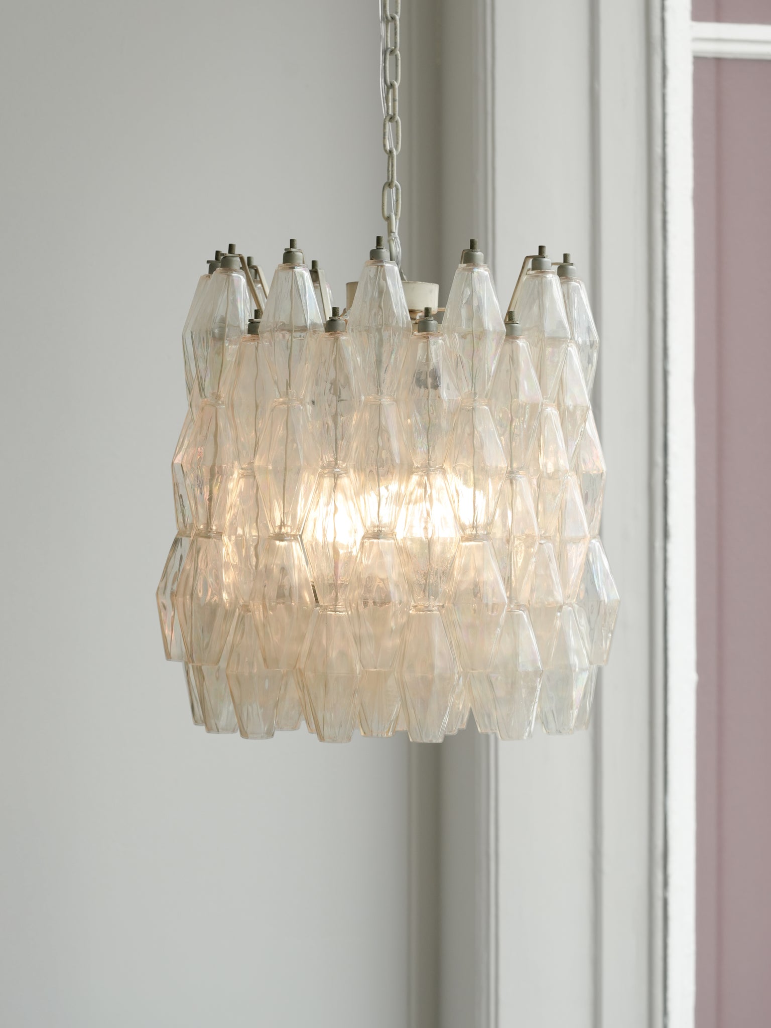 Venini, Carlo Scarpa Chandelier 1960s