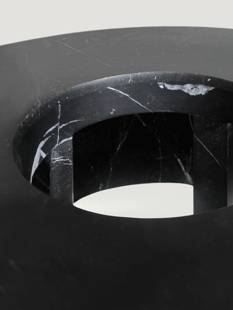 Black Marble Table Lamp